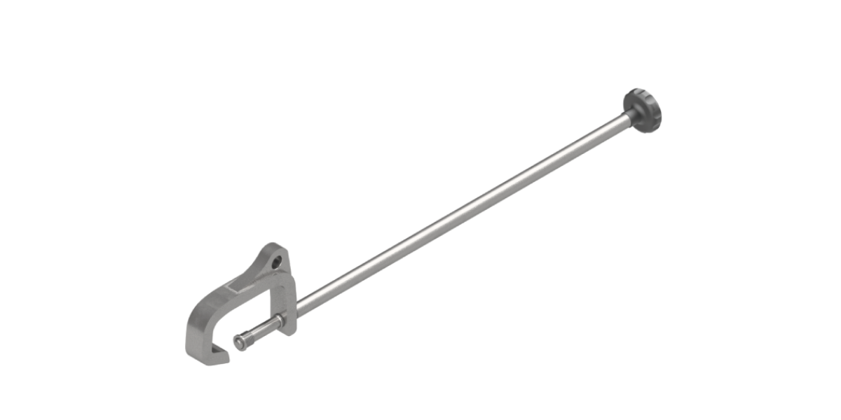 Dispositivo di ancoraggio per scale in vetroresina 3