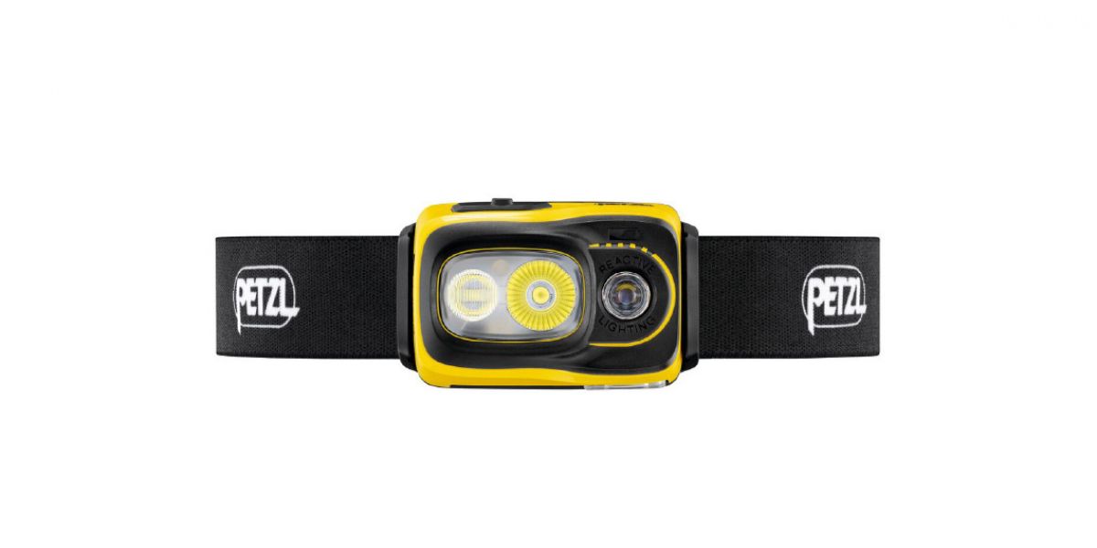 lampada petzl swift rl fronte