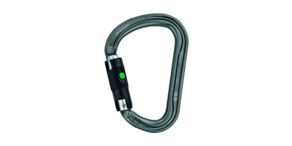 Moschettone Petzl William Ball lock