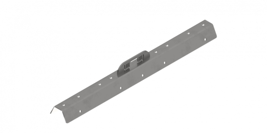 Punto di ancoraggio per lamiera in alluminio