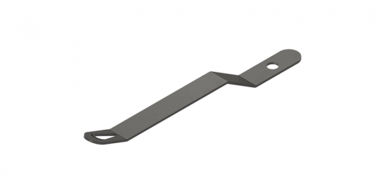 Punto di ancoraggio sottotegola rigido