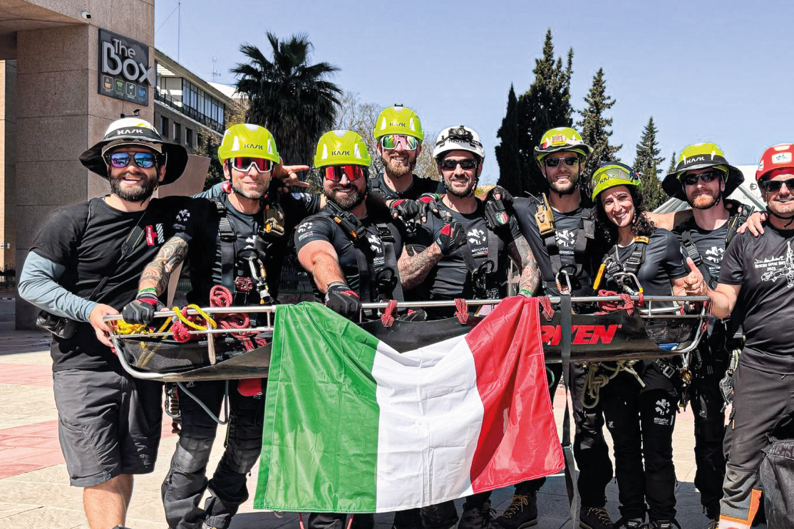 Sicurlive Rope Rescue team