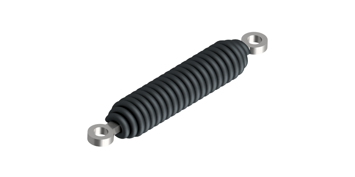 Assorbitore di energia a molla per linee vita