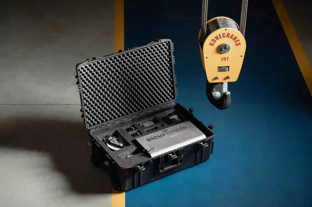 Il primo dispositivo anticaduta per carroponte