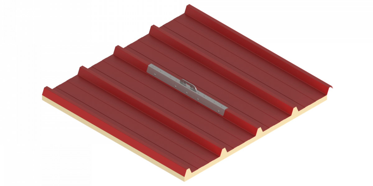 Punto di ancoraggio per lamiera in alluminio