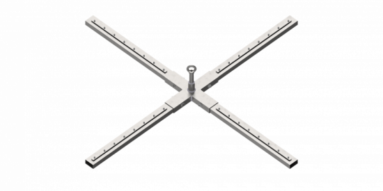 Punto di ancoraggio fisso per superfici piane o tetti - Tipo A