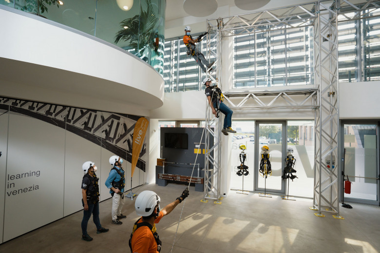 LIVE: spazio dedicato alla formazione pratica dei lavoratori a Venezia
