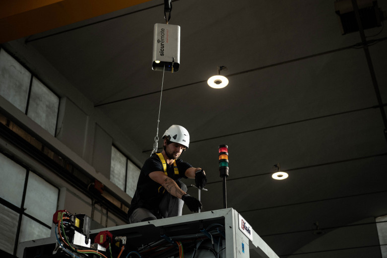 SICUREMOTE: migliore dispositivo anticaduta collegabile ad un carroponte