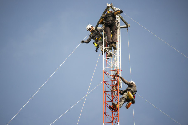 Sicurlive Group a 100 metri per installare la torre anemometrica