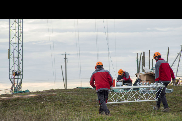 Sicurlive Group a 100 metri per installare la torre anemometrica