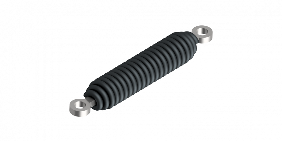 Assorbitore di energia a molla