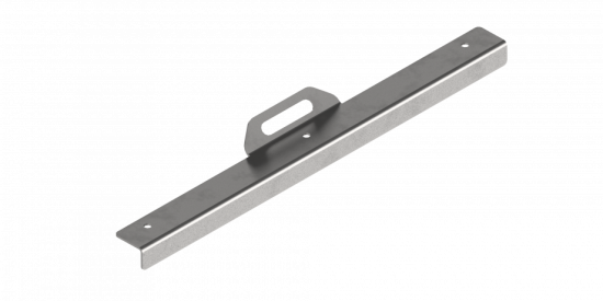 Punto di ancoraggio in acciaio inox per lamiera aggraffata