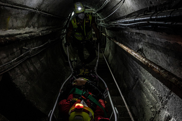 News Soccorso: Il team Soccorso Industriale presso la diga A2A Cancano