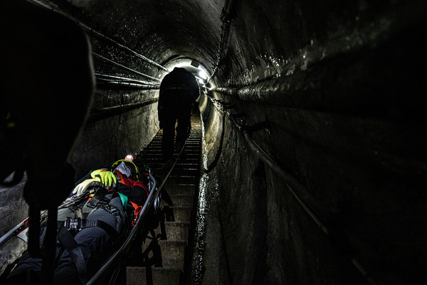 News Soccorso: Il team Soccorso Industriale presso la diga A2A Cancano