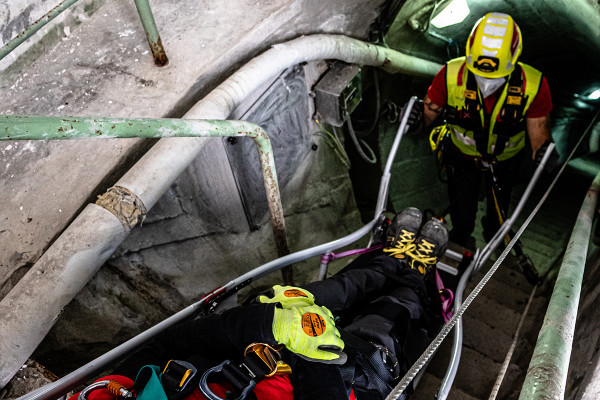 News Soccorso: Il team Soccorso Industriale presso la diga A2A Cancano