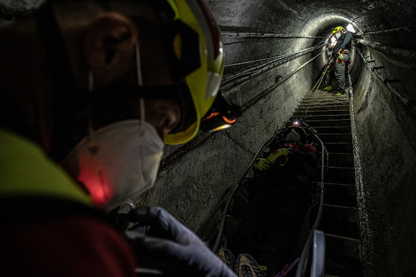 News Soccorso: Il team Soccorso Industriale presso la diga A2A Cancano