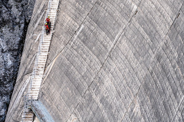 News Soccorso: Il team Soccorso Industriale presso la diga A2A Cancano