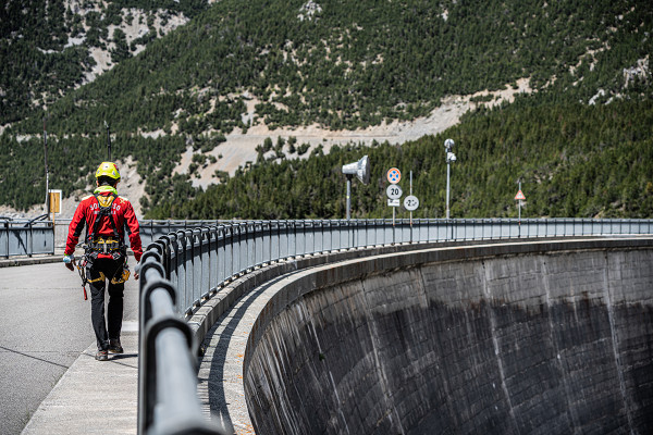 News Soccorso: Il team Soccorso Industriale presso la diga A2A Cancano