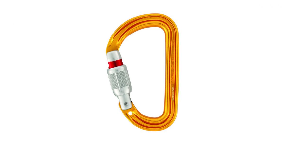 Moschettone Petzl Sm'D Screw lock