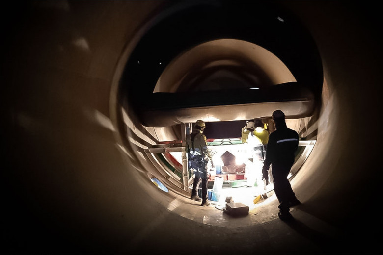 Soccorso industriale: ecco l' intervento in Centrale Idroelettrica