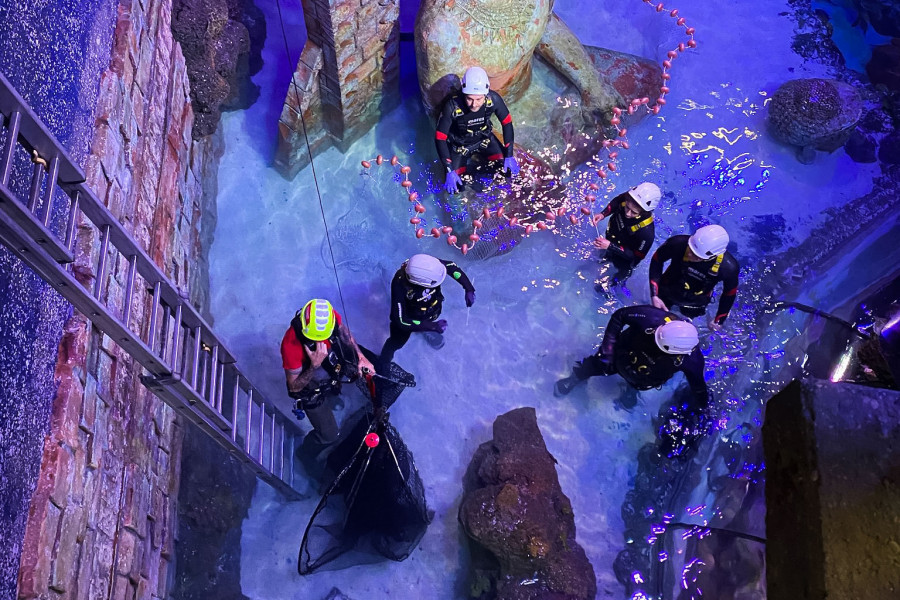 Soccorso industriale: soccorso in vasca in spazio confinato