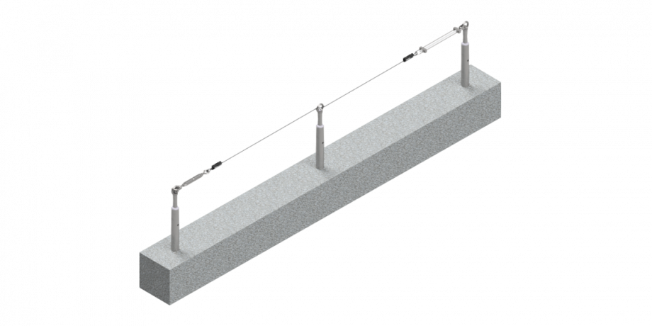 Palo metallico indeformabile - Tipo C