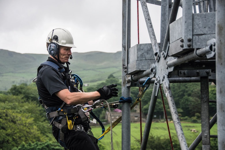 Come evitare la caduta di oggetti e attrezzi dall'alto nei lavori in quota
