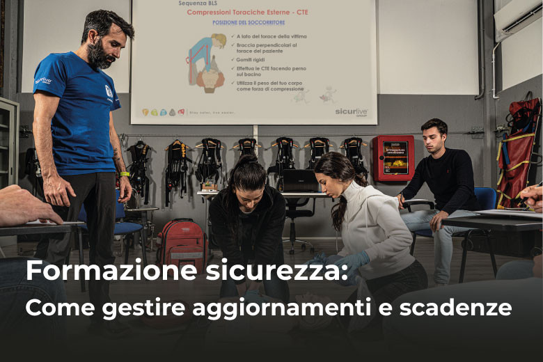 Formazione sicurezza: come gestire aggiornamenti e scadenze