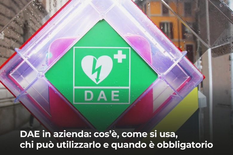 DAE in azienda: cos’è, come si usa, chi può utilizzarlo e quando è obbligatorio