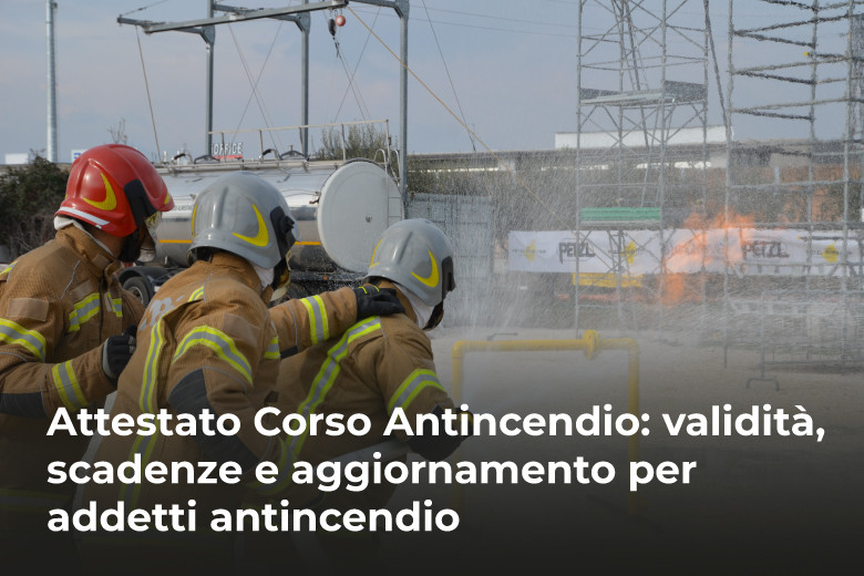 Attestato Corso Antincendio: validità, scadenze e aggiornamento per addetti antincendio