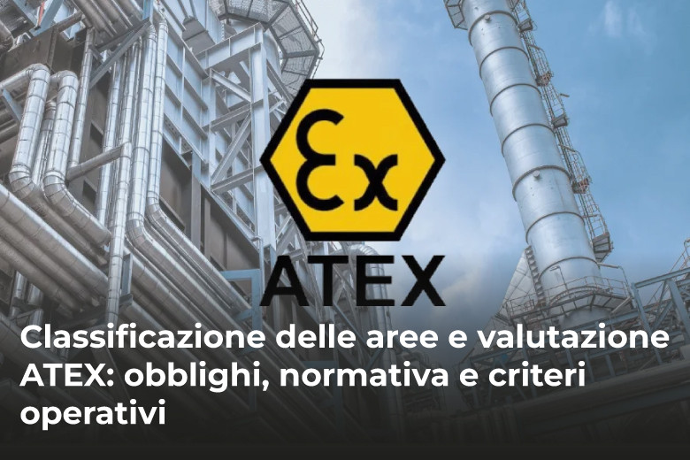 Classificazione delle aree e valutazione ATEX: obblighi, normativa e criteri operativi