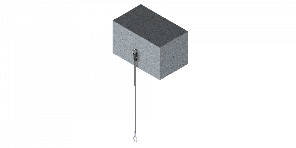 Punto di ancoraggio regolabile flessibile tipo A