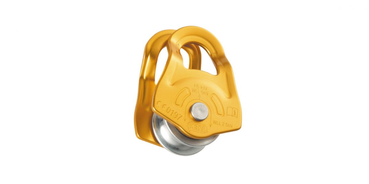 Carrucola Petzl ultracompatta polivalente 1