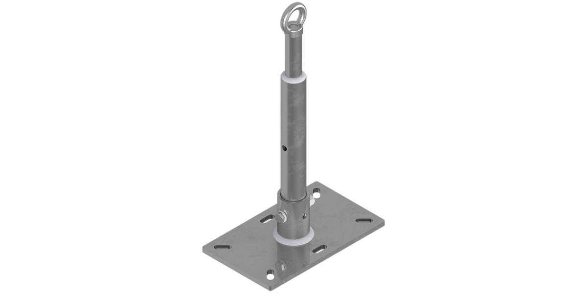 Palo metallico indeformabile regolabile - Tipo A