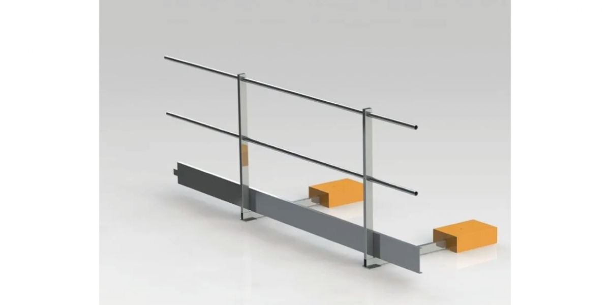 Parapetto in appoggio con zavorra