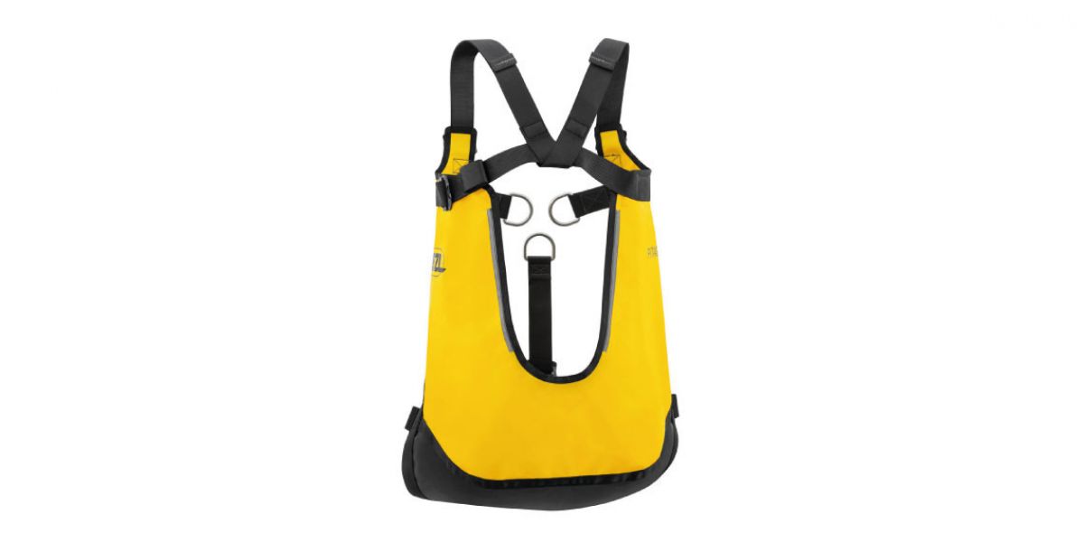 Triangolo d’evacuazione PETZL - vista retro