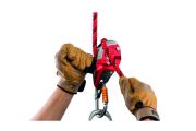 Discensore Petzl autofrenante con funzione antipanico per il soccorso