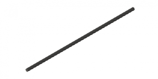 Fune di acciaio per linee vita 6mm