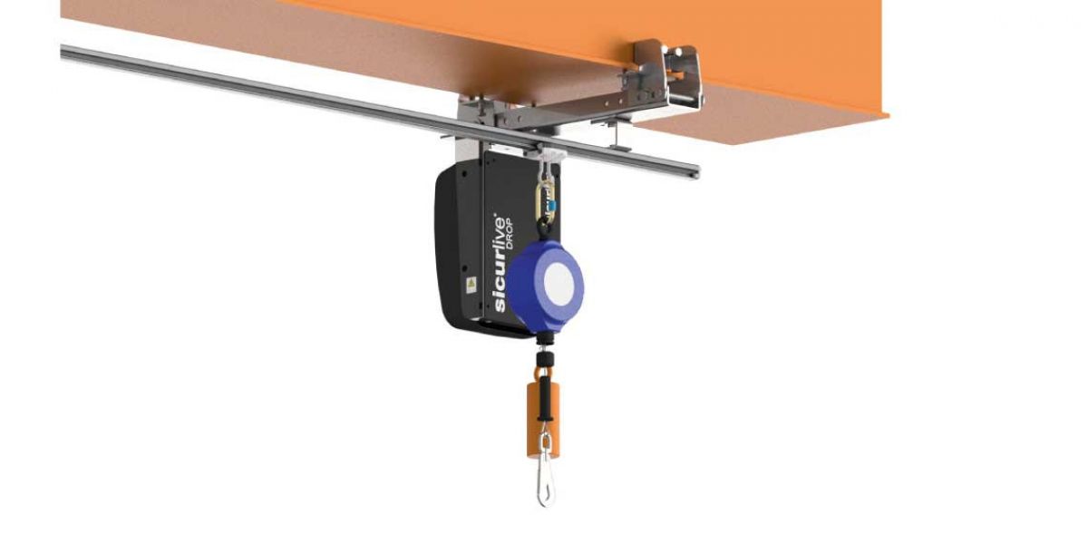 Staffa di fissaggio per carroponte