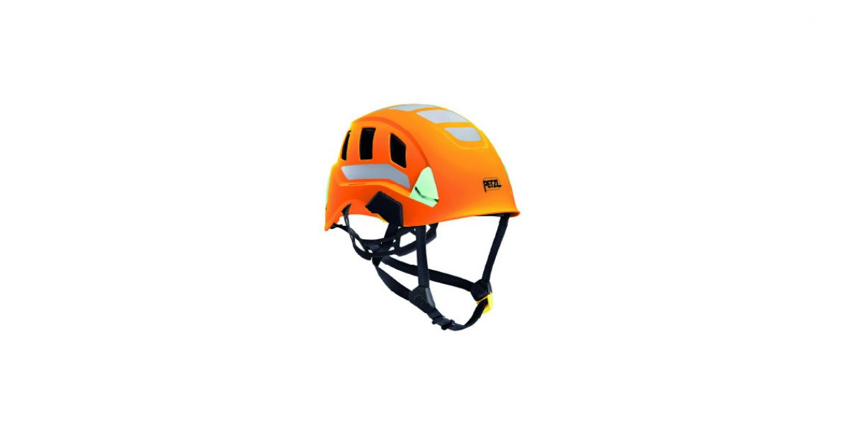 Casco Petzl Strato Vent Hi-Viz Arancio