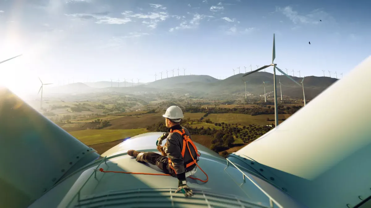 Ispezione e manutenzione turbine eoliche