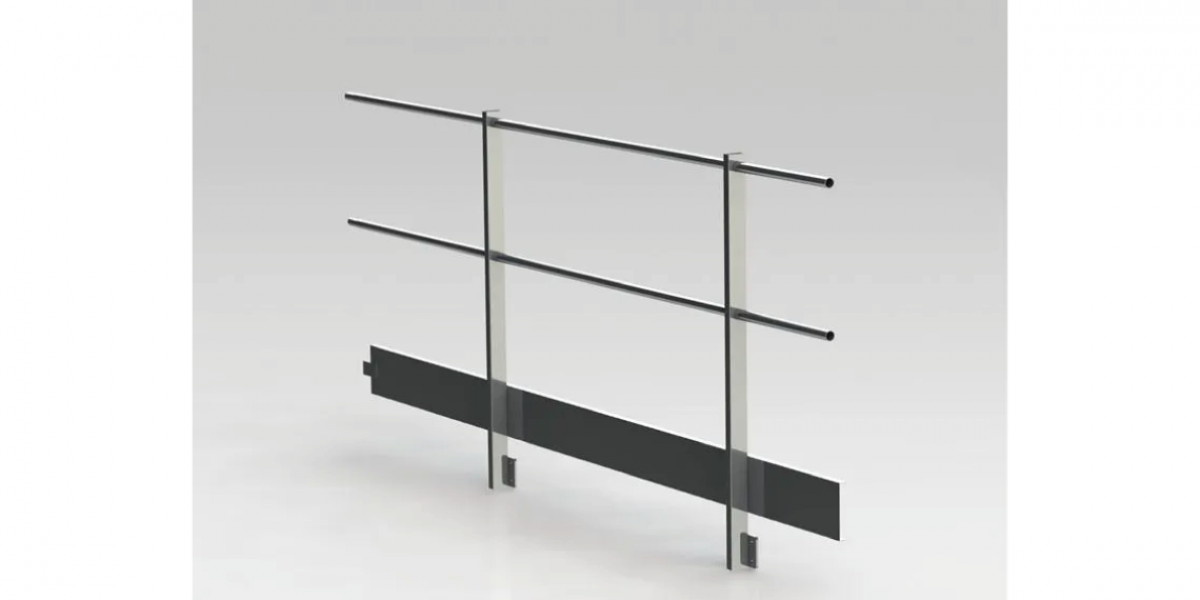 Parapetto fissaggio a parete