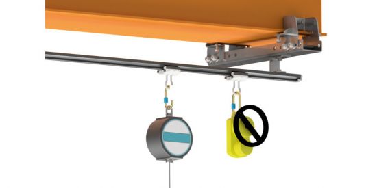 Binario rigido Tipo D applicato a Carroponte