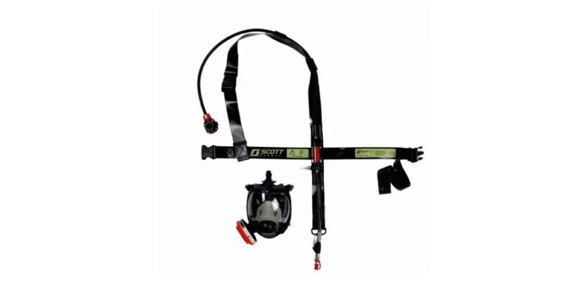 Respiratore in linea d’aria per amianto 1