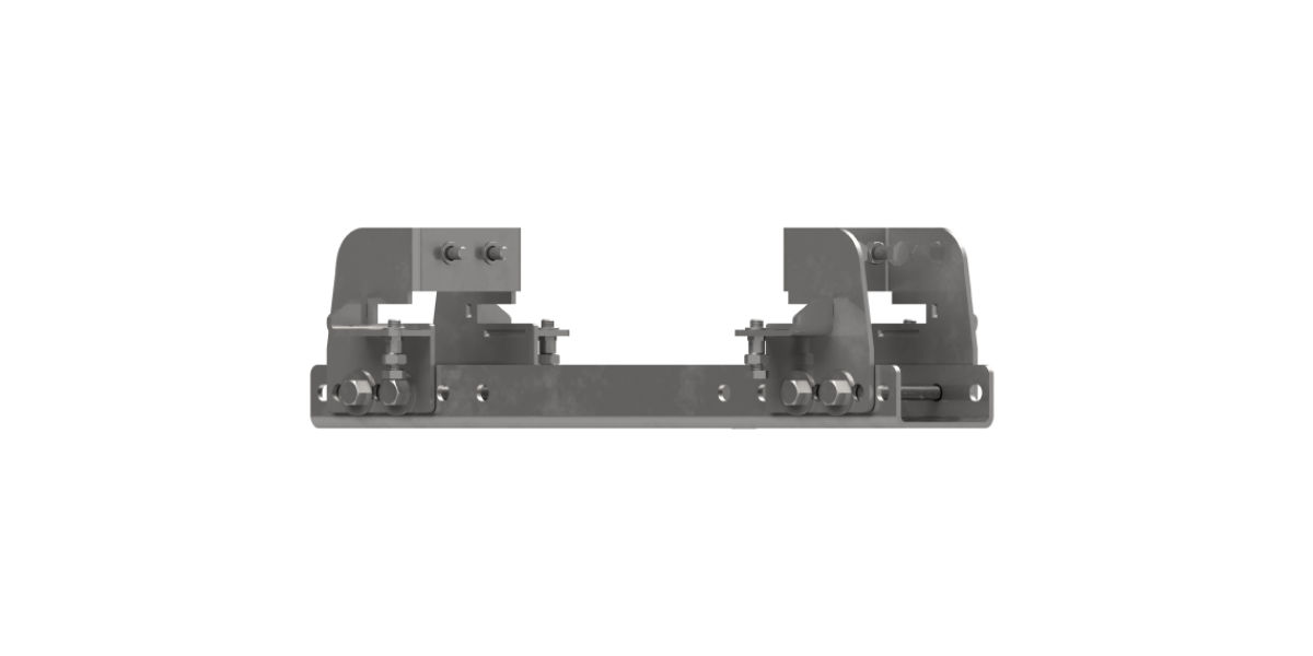 Staffa di fissaggio per carroponte