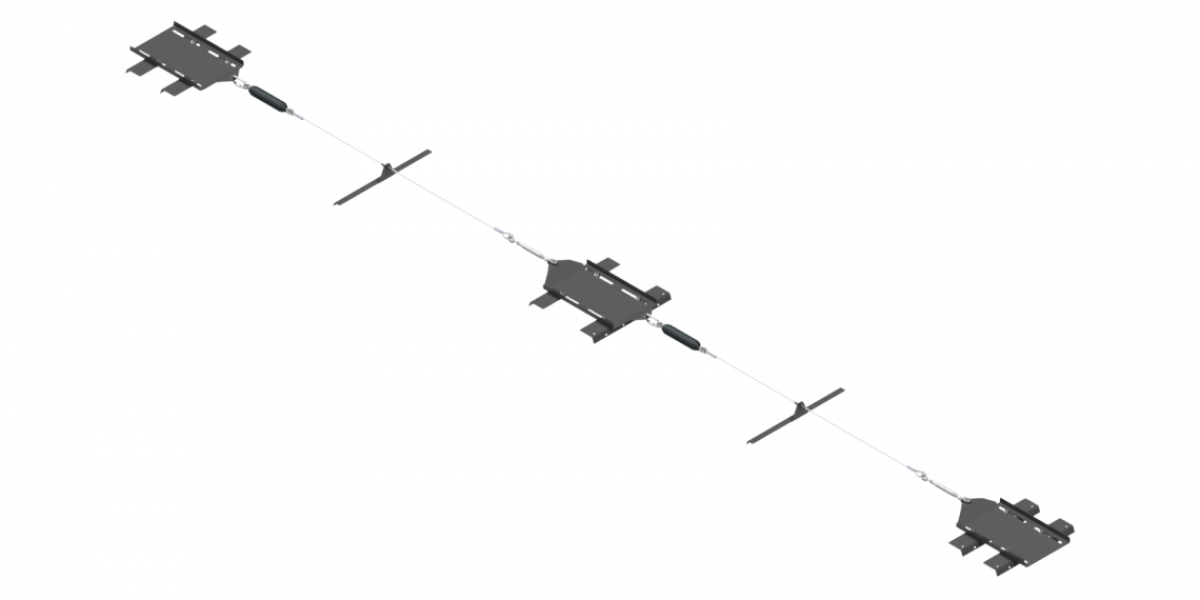 Linea vita per lamiera
