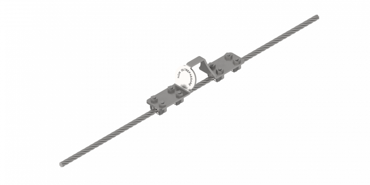 Dispositivo di ancoraggio per fune (SL EN LINE)